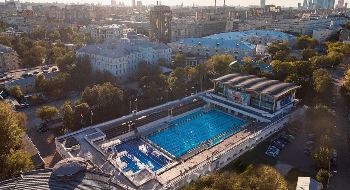 «Чайка» сегодня с высоты чайкиного полета. Фото: swim-school-1.ru