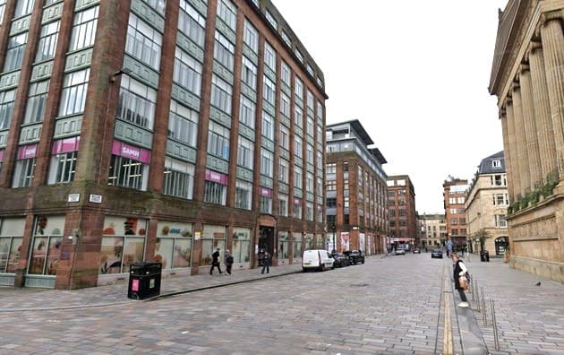 Bothwell Street в Глазго. Фото: Google Maps