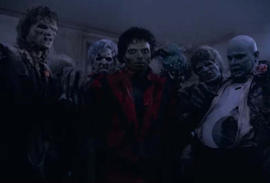 На лицо ужасные, недобрые внутри. Кадр из короткометражного фильма "Thriller" Майкла Джексона. 1983, Optimum Productions, Sony Music, MTV