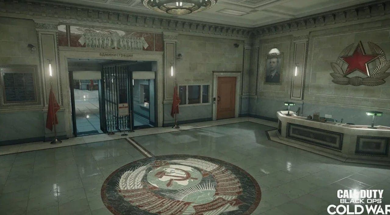 В штаб-квартире КГБ. Скриншот "Black Ops Cold War", Activision, 2020