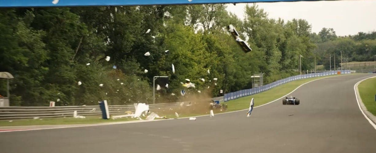 Кадр из фильма "F1", 2025, Apple Studios Jerry Bruckheimer Films