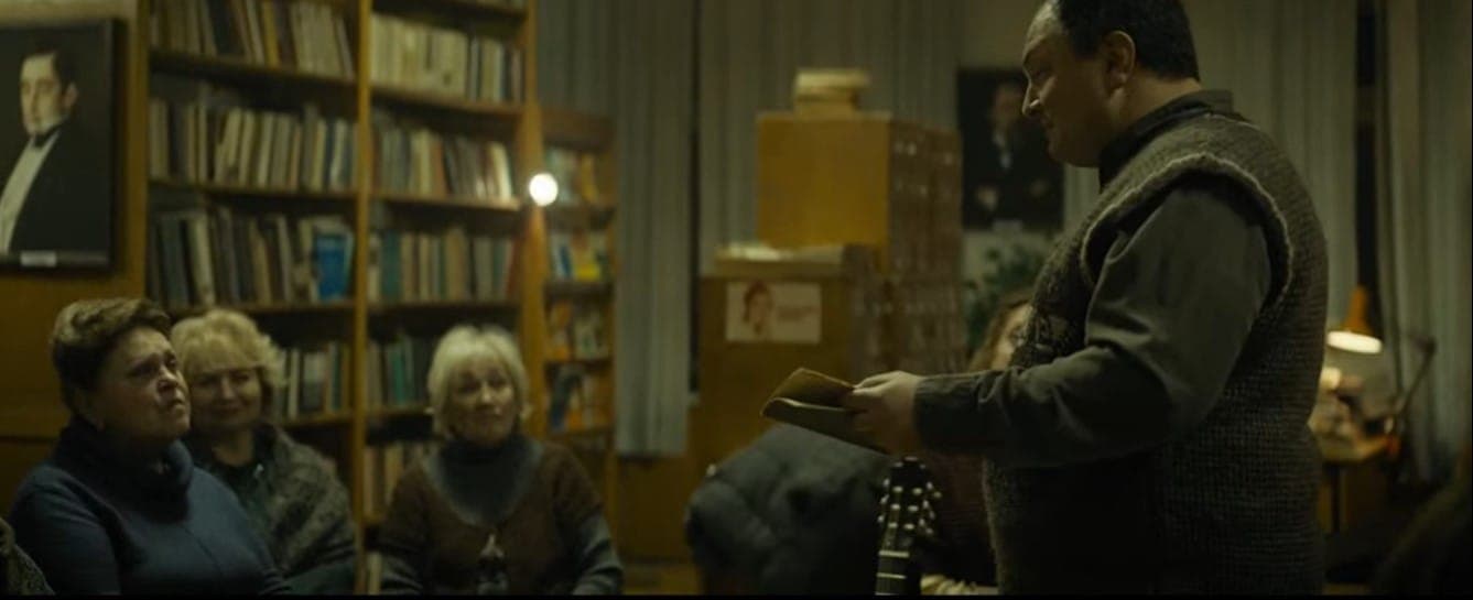 Кадр из фильма "Петровы в гриппе", 2021, Hype Film, «Кинопрайм», Arte France Cinéma, Bord Cadre Films