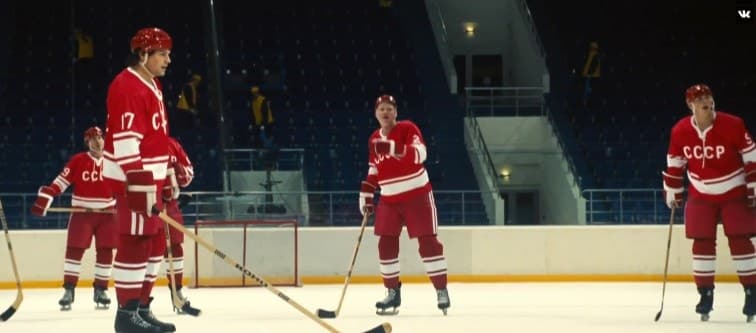 Кадр из фильма «Легенда №17». Канал Россия