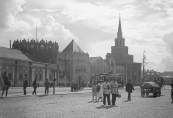 Казанский (Рязанский) вокзал в 1927-м - как раз во временя, описанные в романе. Фото: 