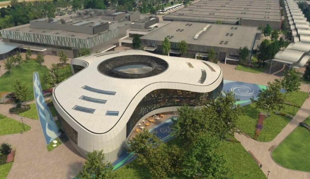 Площадь пространств центра - около 75 000 кв. м. Огромные масштабы позволили снять самые захватывающие сцены фильма. Фото: https://www.fezminsk.by/