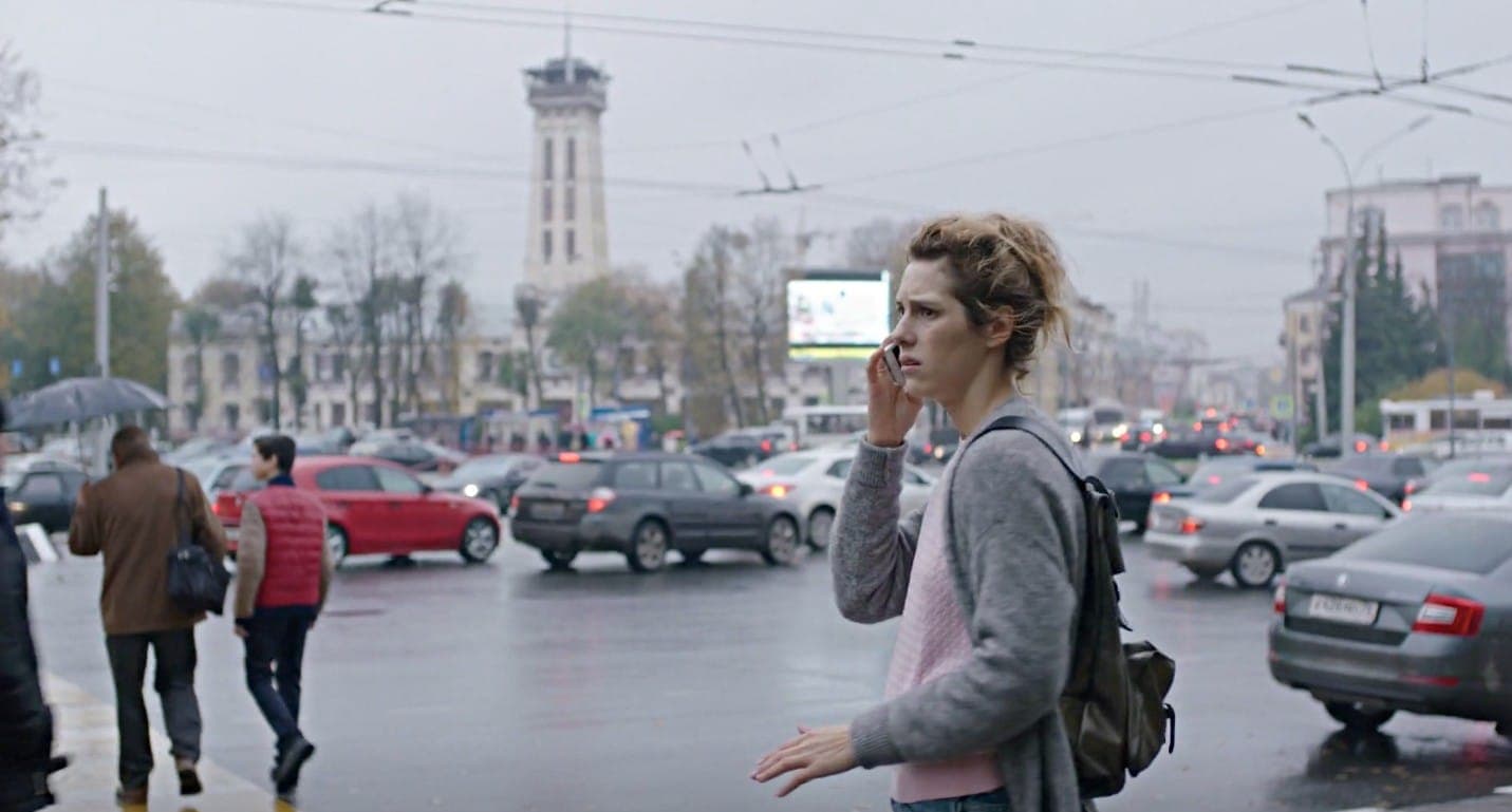 Красная площадь, Ярославль. Кадр из фильма "Аритмия", 2017, Марс Медиа, СТВ