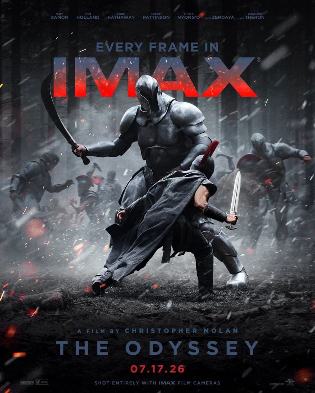 Постер к фильму "Одиссея", 2026, Universal Pictures, Syncopy