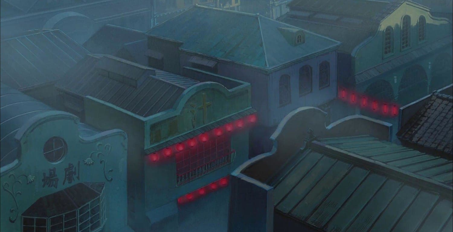  Кадр из аниме "Унесенные призраками", 2001, Studio Ghibli, Хаяо Миядзакианиме "Унесенные призраками", 2001, Studio Ghibli, Хаяо Миядзаки