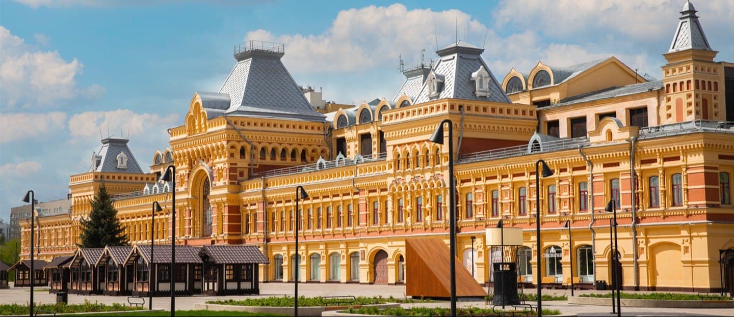 Нижегородская ярмарка вместе с Главным домом. Фото: yarmarka.ru