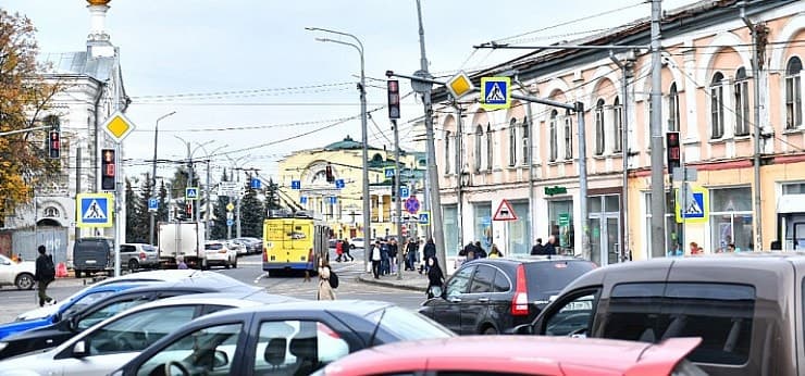 Городская суета - на экране за нее отвечает улица Первомайская. Фото: yarcube.ru