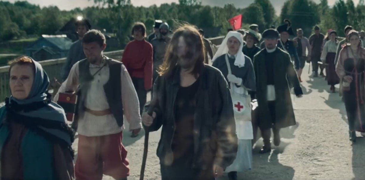 Кадр из фильма «Русский крест», кинокомпания «Спутник»