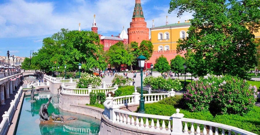 Александровский сад. Фото: Яндекс Карты
