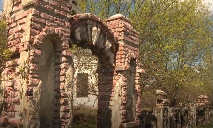  Реалистичные декорации фильма «Русский крест», оставшиеся в селе Бабье