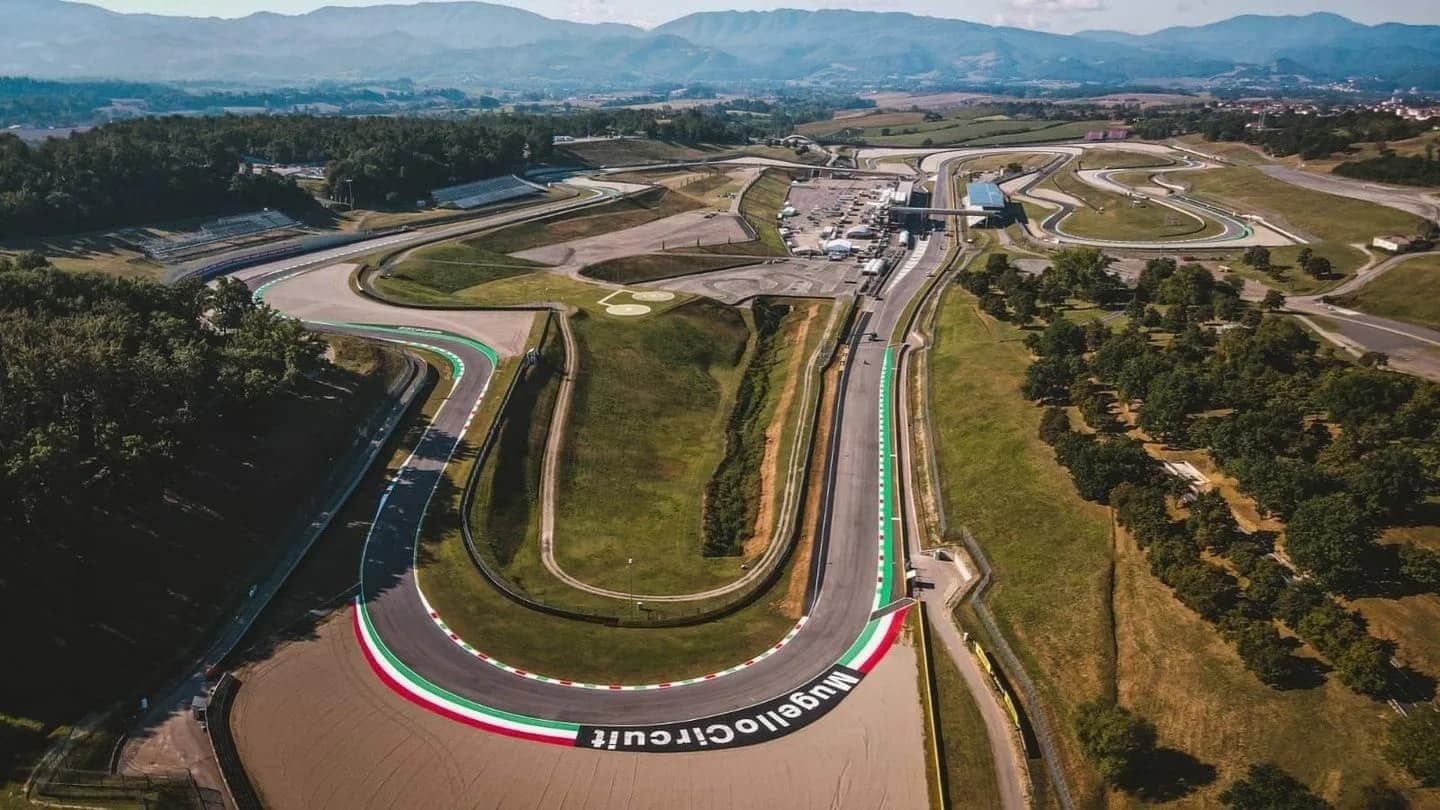 Трасса F1 в Монце. Фото: Google maps