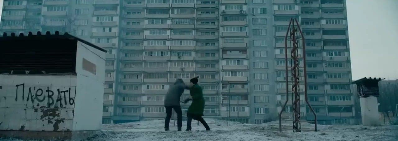 Кадр из фильма "Петровы в гриппе", 2021, Hype Film, «Кинопрайм», Arte France Cinéma, Bord Cadre Films
