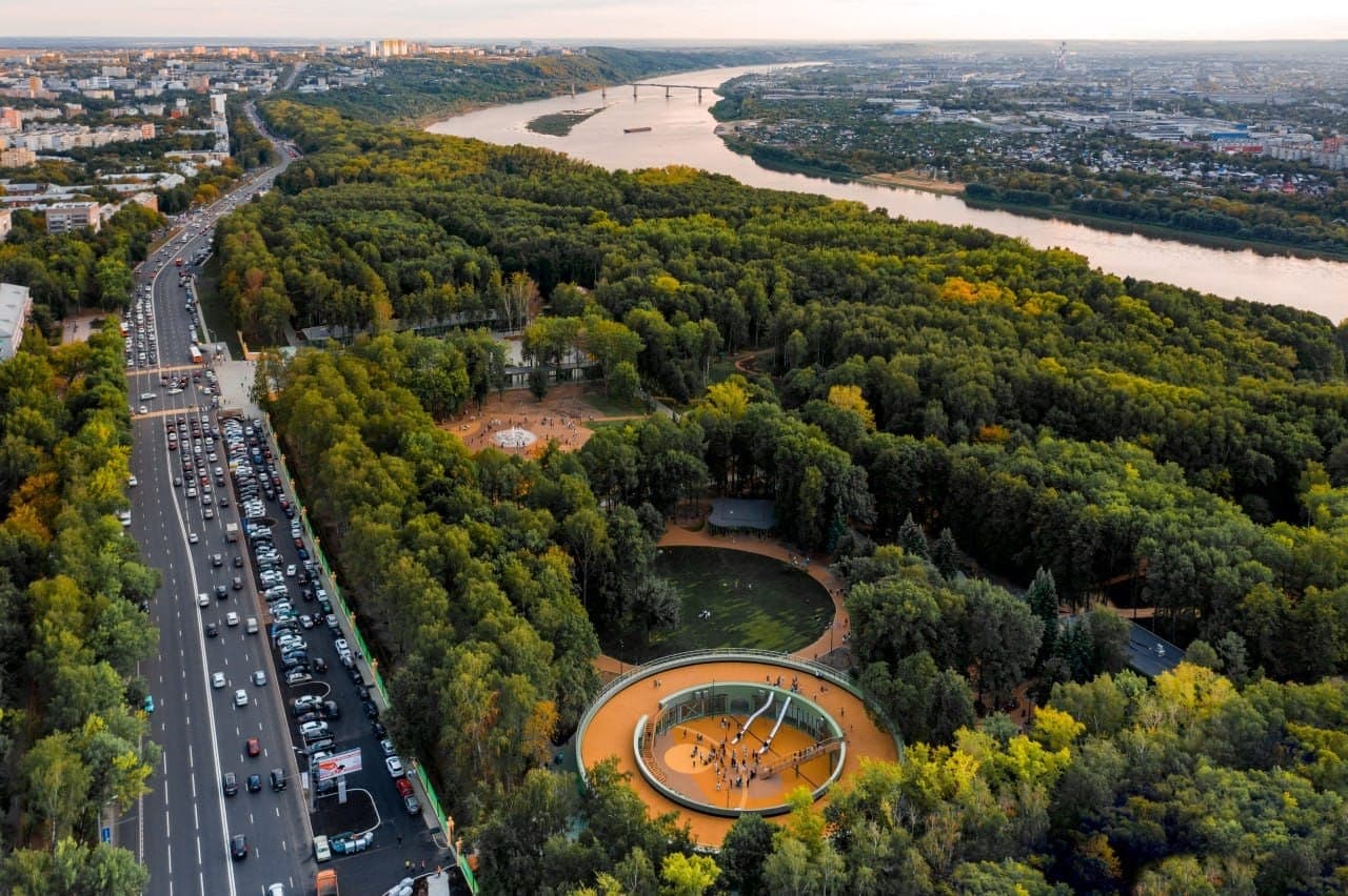 Парк "Швейцария" с высоты птичьего полета. Фото: местагордости.рф