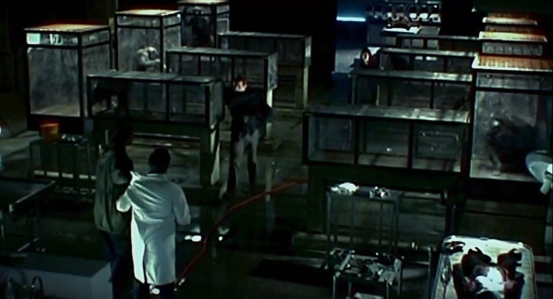 Кадр из фильма "28 дней спустя", 2002, DNA Films, UK Film Council