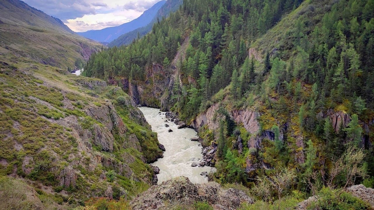 Вид на Мажойский каскад IRL. Фото: Яндекс Карты.