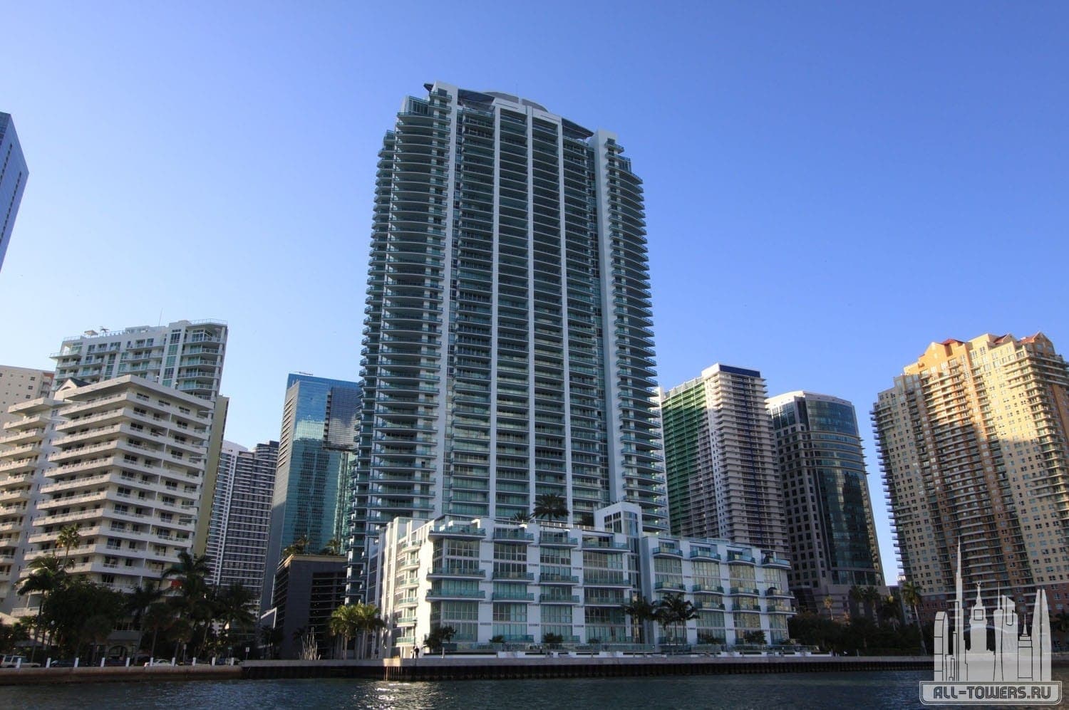 Элитный ЖК Jade Residences at Brickell в Майами. Фото: alltowers.ru
