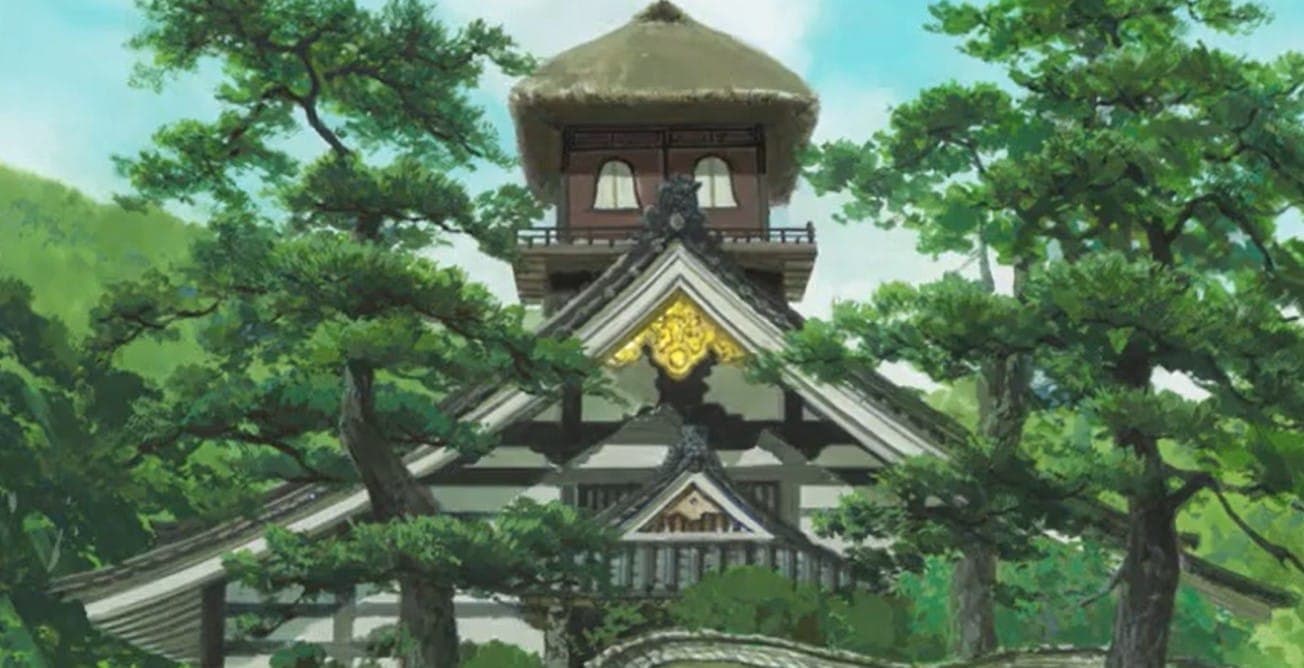 Кадр из аниме  "Мальчик и птица", 2023, Studio Ghibli