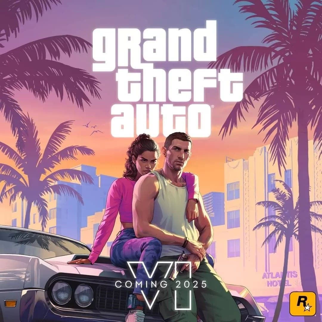 Официальный постер GTA VI. Выход запланирован на ноябрь 2026 г. 2023-2026, Rockstar Studios