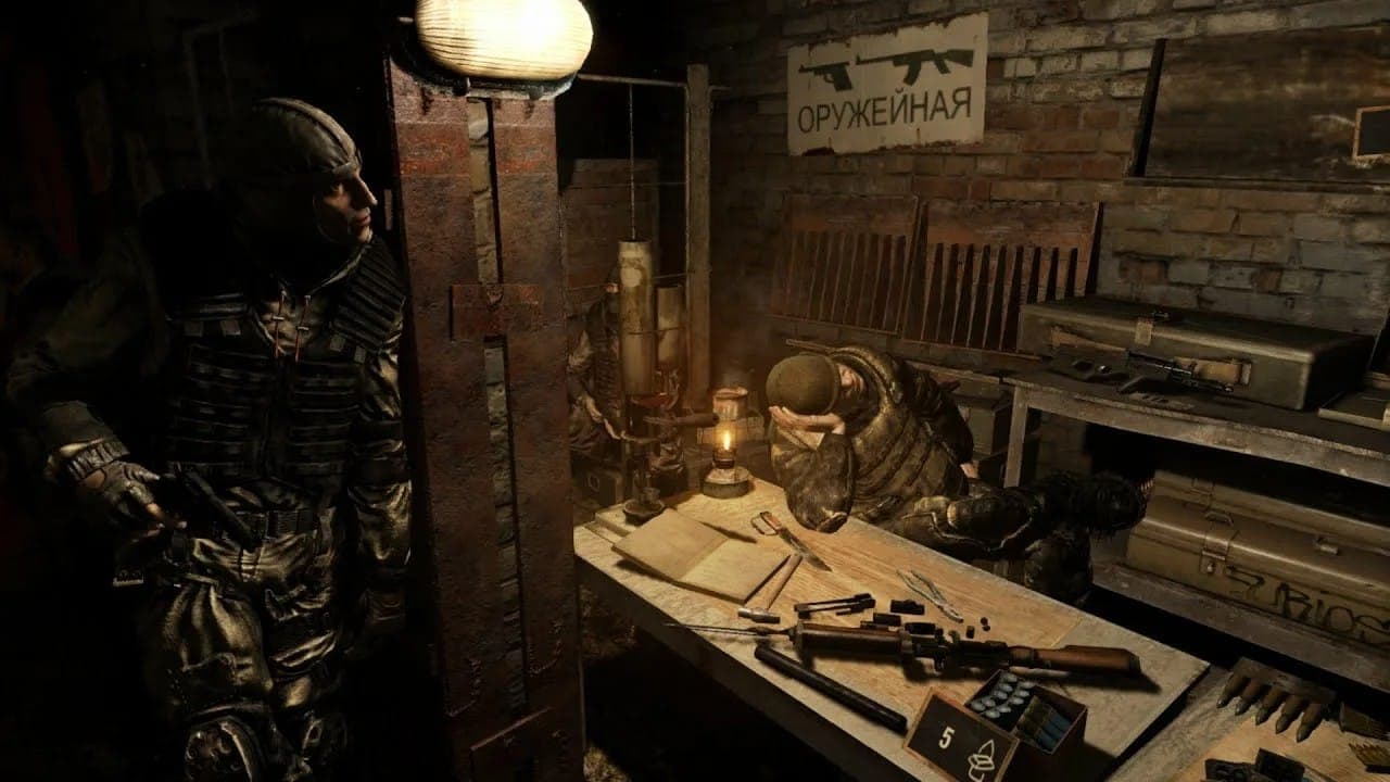Скриншот из "Metro 2033", 4A Games, THQ
