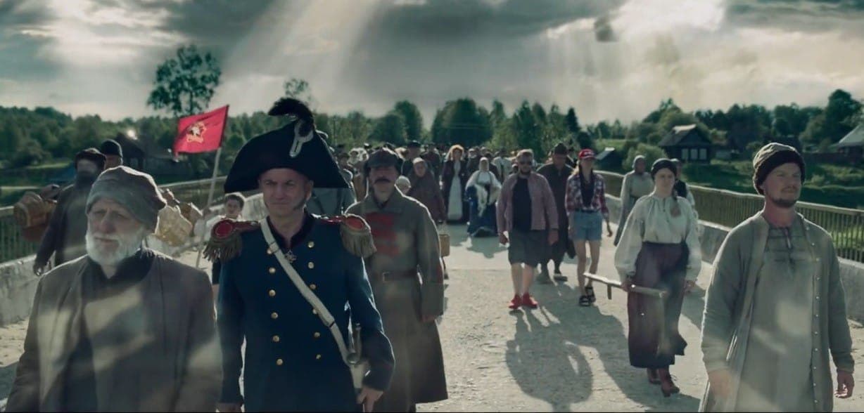 Кадр из фильма «Русский крест», кинокомпания «Спутник»