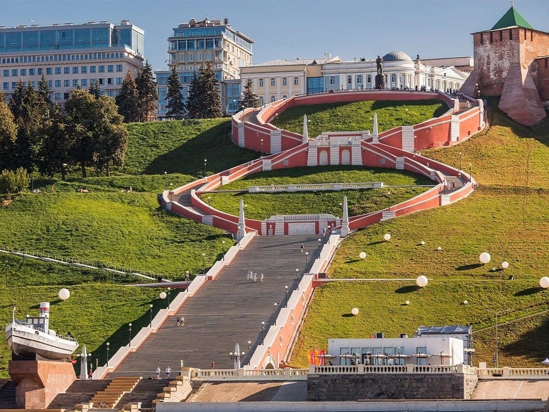 Чкаловская лестница. Фото: experience.tripster.ru