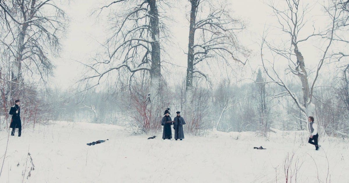 Кадр из фильма "Пророк. История Александра Пушкина". 2025, "Централ Партнершип", "Кинослово".