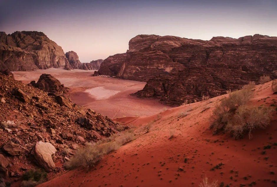 Здесь снимались каньоны фременов - местного воинственного населения Дюны