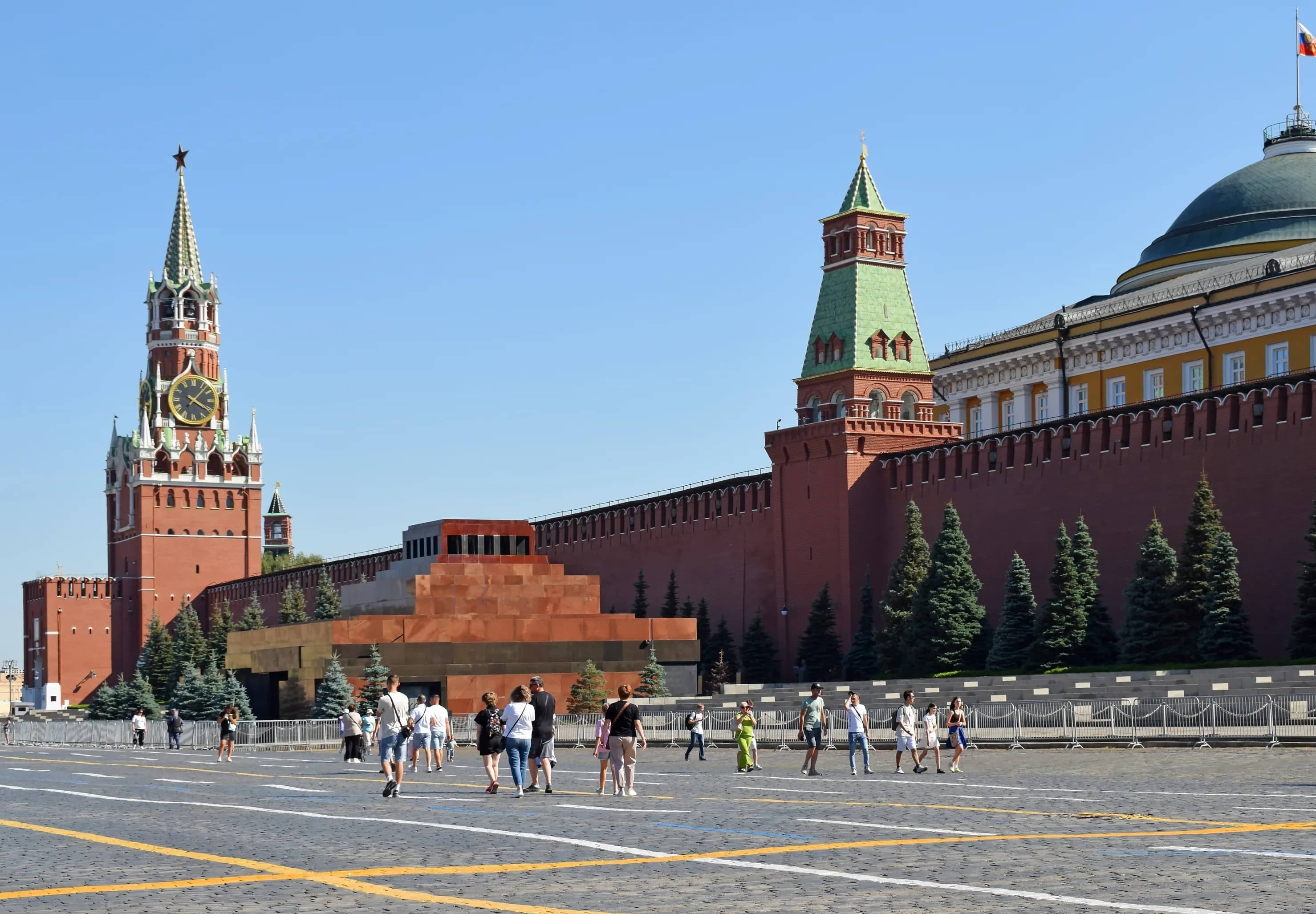 Cилуэт Кремля и Красная площадь - главный символ СССР в западном восприятии.  Фото: Юрий Д.К.