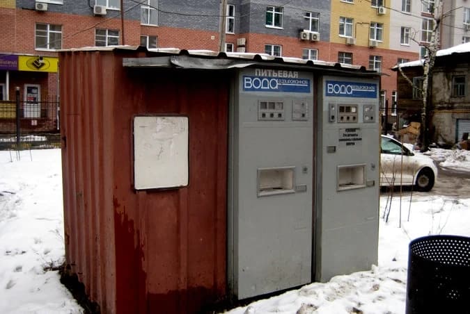 Советские автоматы с газировкой работали по адресу: ул. Большая Печорская, 61 до 2020 г.