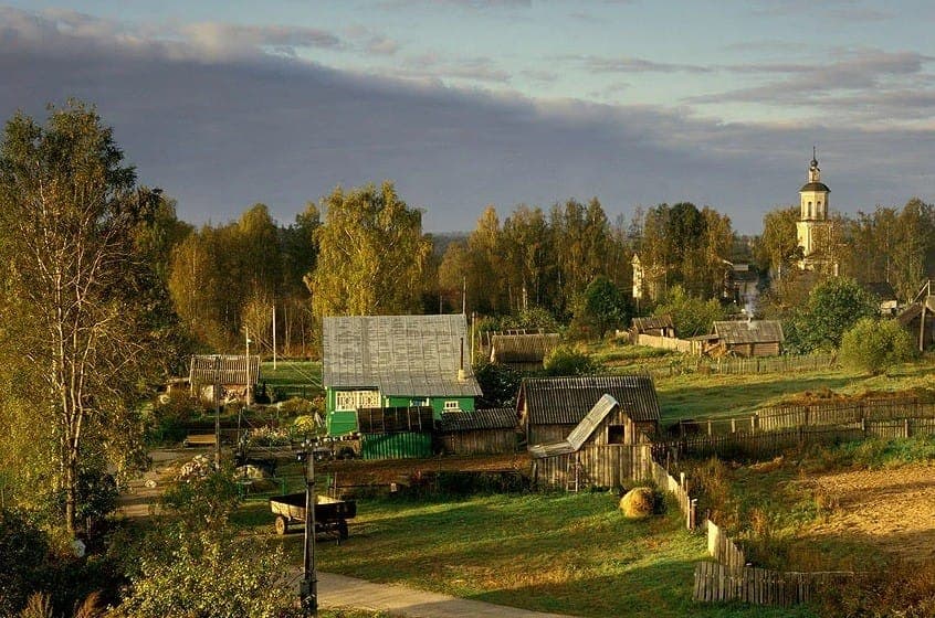 Осень в Выдропужске